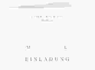 Hochzeitseinladung Infinity mittlere Klappkarte quer gruen