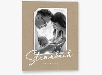 Stammbuch A4 Crafty Stammbuch A4 kraftpapier