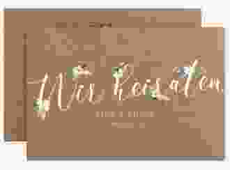 Save the Date-Karte Inlove A6 Karte quer beige