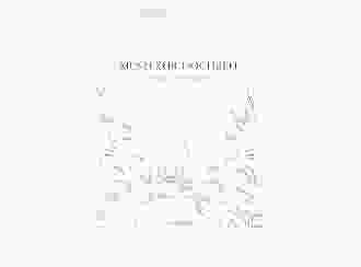 Menükarte Hochzeit Royal A5 Klappkarte hoch weiss mit barockem Blumen-Ornament