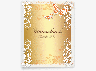 Klick: Details zu Stammbuch A4 "Toulouse" anzeigen Stammbuch A4 Toulouse Stammbuch A4 orange