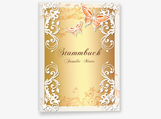 Klick: Details zu Stammbuch A5 "Toulouse" anzeigen Stammbuch A5 Toulouse Stammbuch A5 orange