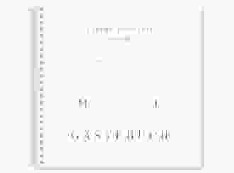 Gästebuch Hochzeit Infinity Ringbindung rot