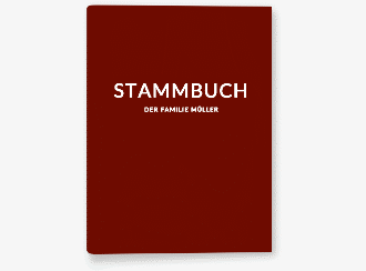 Stammbuch A5 Standesamt Stammbuch A5 rot