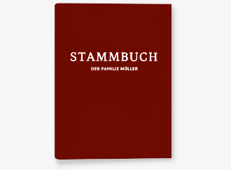 Stammbuch A5 Standesamt Stammbuch A5 rot