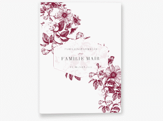 Klick: Details zu Stammbuch A5 "Magnificent" anzeigen Stammbuch A5 Magnificent Stammbuch A5 rot