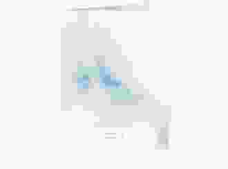 Einladungskarte Hochzeit Pastell A6 Klappkarte hoch blau