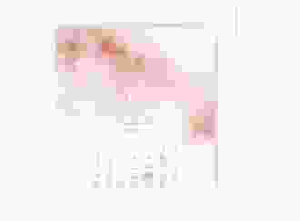 Save the Date-Kalenderblatt Pastell Kalenderblatt-Karte rosa