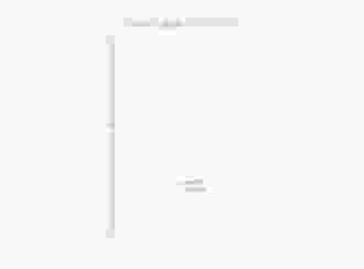 Einladung Kommunion Simple Ichthys A6 Karte hoch blau