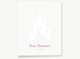 Klick: Details zu Stammbuch A4 "Castle" anzeigen Stammbuch A4 Castle Stammbuch A4 rosa