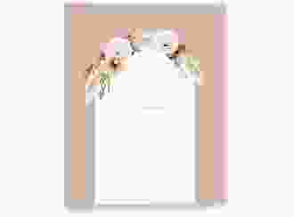 Stammbuch A4 Blumenbogen Stammbuch A4 rosa