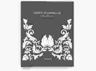 Stammbuch A4 Royal Stammbuch A4 lila mit barockem Blumen-Ornament