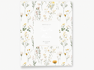 Klick: Details zu Stammbuch A4 "Blumenwiese" anzeigen Stammbuch A4 Blumenwiese Stammbuch A4 bunt