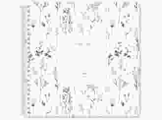 Gästebuch Hochzeit Blumenwiese Ringbindung bunt