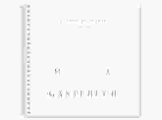 Gästebuch Hochzeit Infinity Ringbindung lila