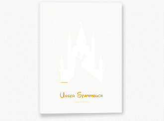 Stammbuch A5 Castle Stammbuch A5 gold