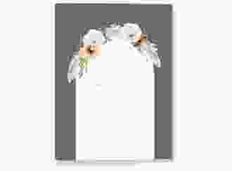 Stammbuch A5 Blumenbogen Stammbuch A5 grau