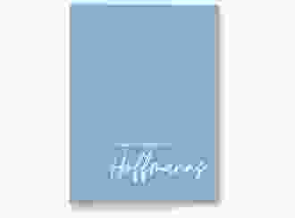Stammbuch A5 Simple Clean Stammbuch A5 blau