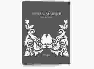 Stammbuch A5 Royal Stammbuch A5 lila mit barockem Blumen-Ornament