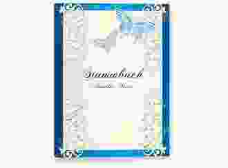 Stammbuch A5 Toulouse Stammbuch A5 blau
