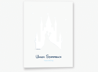 Stammbuch A5 Castle Stammbuch A5 blau