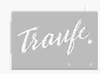 Save the Date-Karte Traufe A6 Karte quer grau