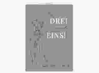 Danksagungskarte Hochzeit Vereint A6 Klappkarte hoch gruen