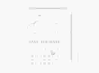 Save the Date-Kalenderblatt Infinity Kalenderblatt-Karte gruen