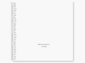 Gästebuch Hochzeit Herzschlag Ringbindung weiss schlicht und elegant mit Herzchen