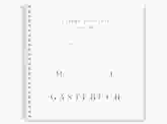 Gästebuch Hochzeit Infinity Ringbindung gruen