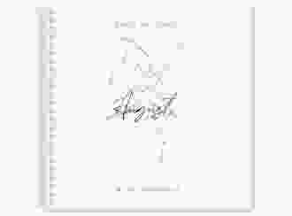 Gästebuch Hochzeit Seed Ringbindung weiss