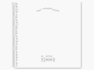 Gästebuch Hochzeit Federschrift Ringbindung weiss in schlichtem Design mit Kalligrafie