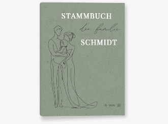 Stammbuch A5 Vereint Stammbuch A5 gruen