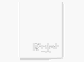 Stammbuch A5 Day Stammbuch A5 weiss mit Datum im minimalistischen Design
