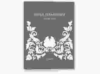 Stammbuch A5 Royal Stammbuch A5 gruen mit barockem Blumen-Ornament