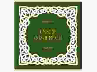 Gästebuch Creation Celtic 20 x 20 cm, Hardcover gruen mit keltischem Knoten in irischen Farben