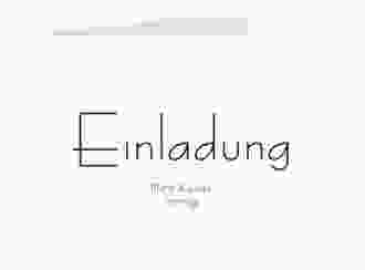 Hochzeitseinladung Twohearts A6 Klappkarte quer beige