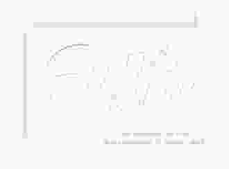 Save the Date-Karte Glam A6 Karte quer weiss