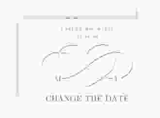 Change the Date-Karte Infinity A6 Karte quer gruen
