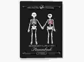 Stammbuch A5 Bones Stammbuch A5 schwarz
