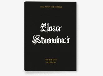 Klick: Details zu Stammbuch A5 "Wednesday" anzeigen Stammbuch A5 Wednesday Stammbuch A5 schwarz
