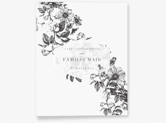 Klick: Details zu Stammbuch A4 "Magnificent" anzeigen Stammbuch A4 Magnificent Stammbuch A4 schwarz