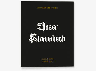 Klick: Details zu Stammbuch A4 "Wednesday" anzeigen Stammbuch A4 Wednesday Stammbuch A4 schwarz