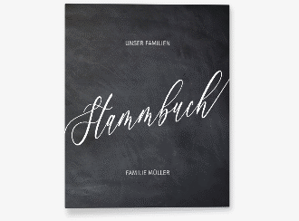 Klick: Details zu Stammbuch A4 "Chalkboard" anzeigen Stammbuch A4 Chalkboard Stammbuch A4 schwarz