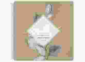 Gästebuch Hochzeit Foglia Ringbindung Kraftpapier edel mit Eukalyptus im Aquarell-Design