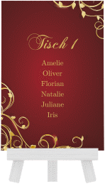 Klick: Details zu Tischaufsteller Hochzeit "Eternity" anzeigen Tischaufsteller Hochzeit "Eternity"