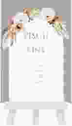 Tischaufsteller Hochzeit "Blumenbogen"