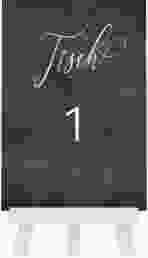 Tischnummer Hochzeit "Chalkboard"