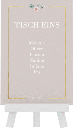 Klick: Details zu Tischaufsteller Hochzeit "Symphonie" anzeigen Tischaufsteller Hochzeit "Symphonie"