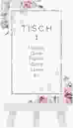 Tischaufsteller Hochzeit "Embrace"